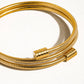 Arnell Non - Tarnish Round Snake Gold Chain Bracelet - Purpose + Passion Boutique