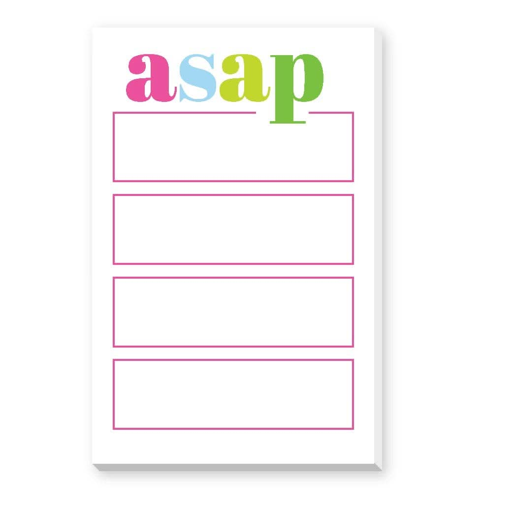 ASAP Large Notepad - Purpose + Passion Boutique