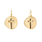 Ascension Gold Cross Earrings - Purpose + Passion Boutique