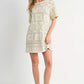 Aztec Knit Cover - Up Dress - Purpose + Passion Boutique