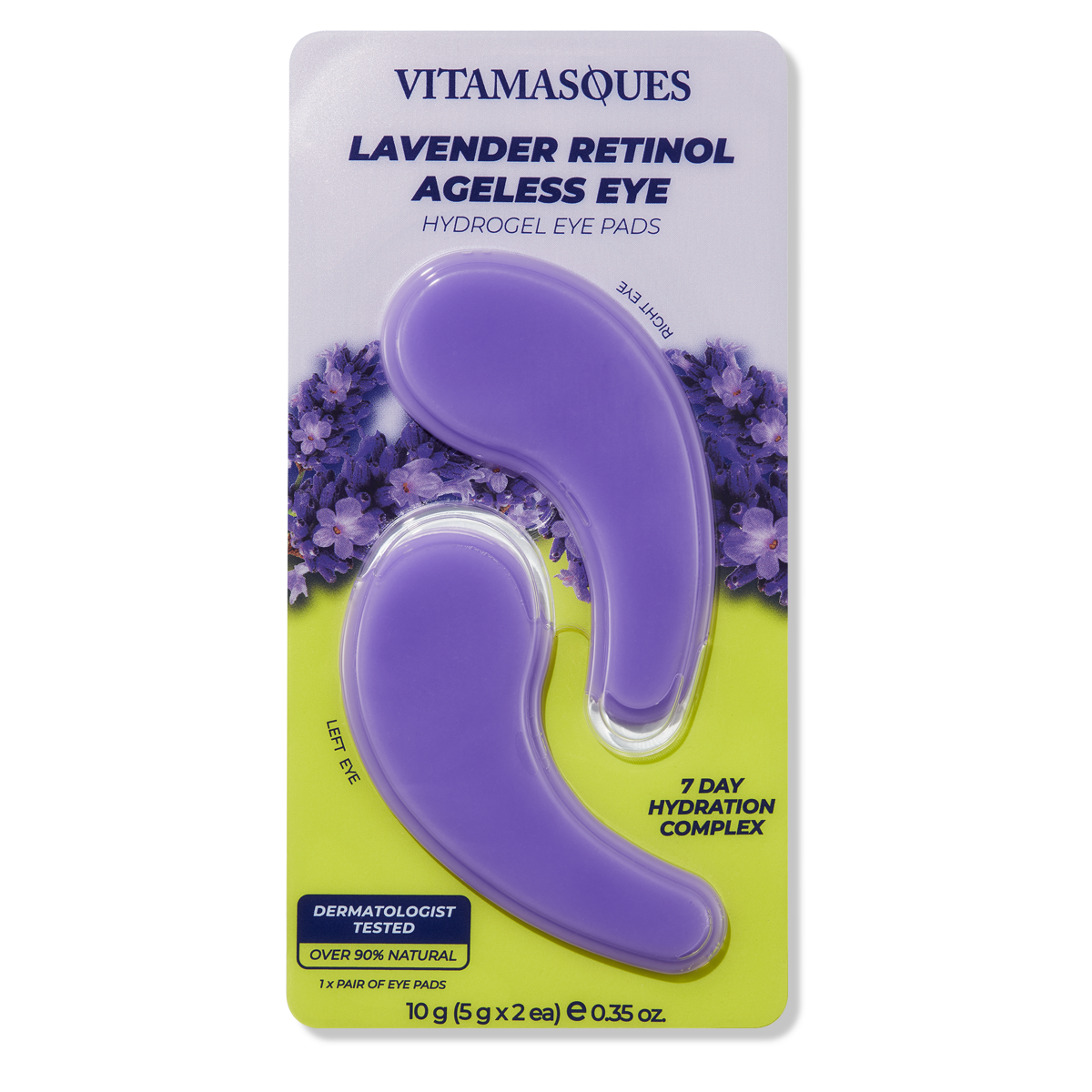 Lavender Retinol Ageless Eye Hydrogel Eye Pads