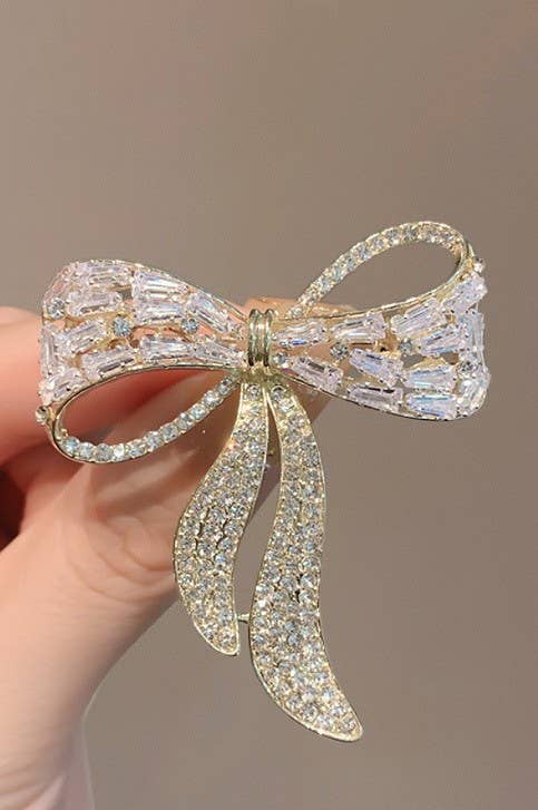 Retro Rhinestone Broochs