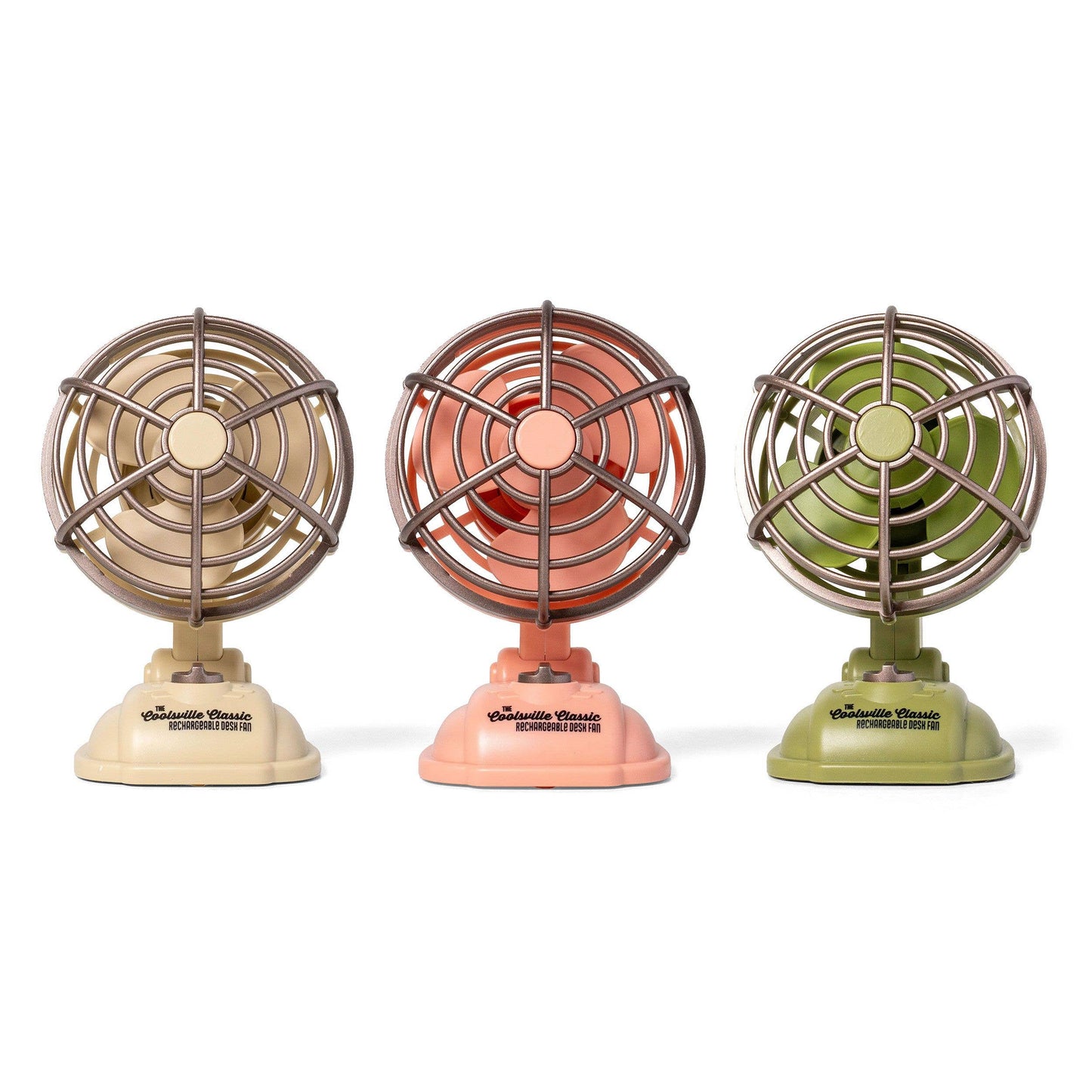 The Coolsville Rechargeable Desk Fan