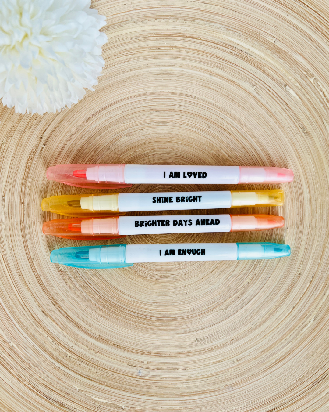 Inspirational Highlighter Pens