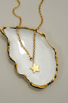 18K Gold Star Necklace