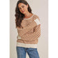 Taupe Cotton Sweater