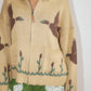 Desert Bird Knit Zip Cardigan