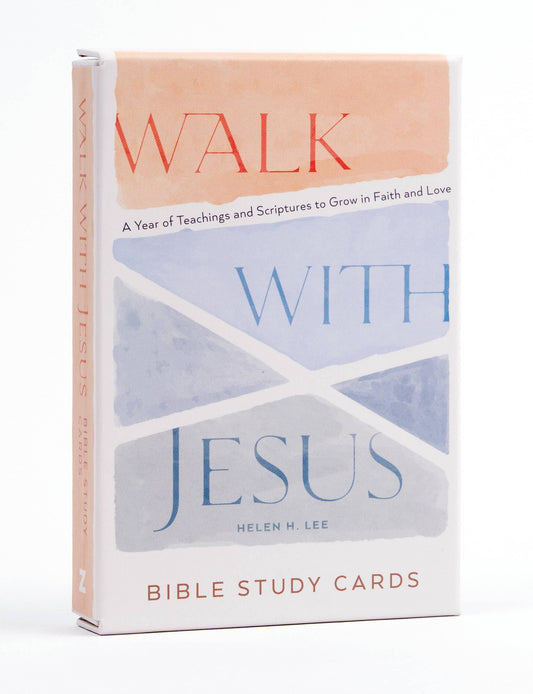 Walk with Jesus Bible Study Cards
