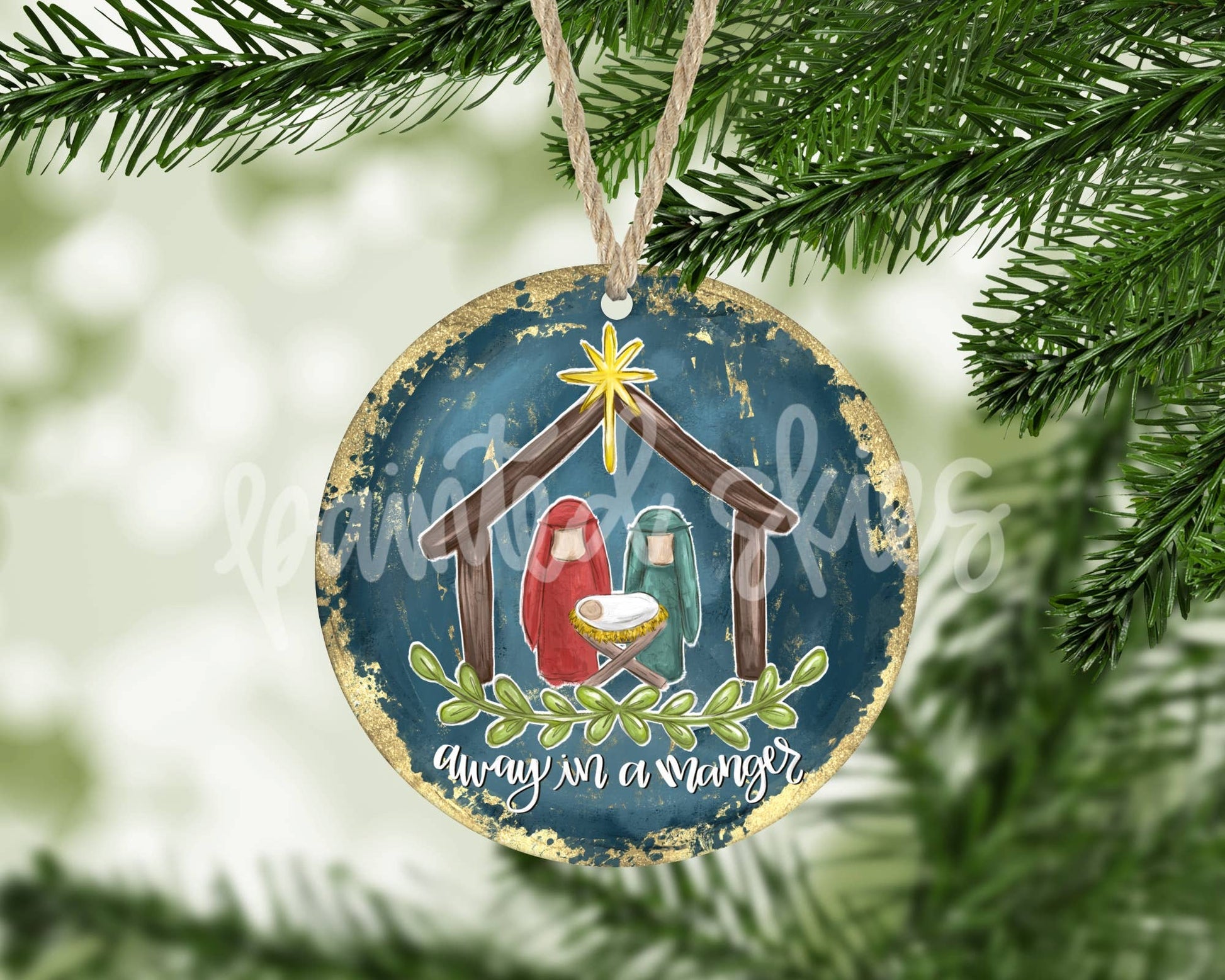 Baby Jesus Christmas Ornament - Purpose + Passion Boutique