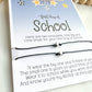 Back to School Wish Bracelet All - Star Mommy & Me - Purpose + Passion Boutique