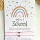 Back to School Wish Bracelet Boho Rainbow Mommy & Me - Purpose + Passion Boutique