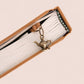 Teapot Charm Blush Braided Bookmark
