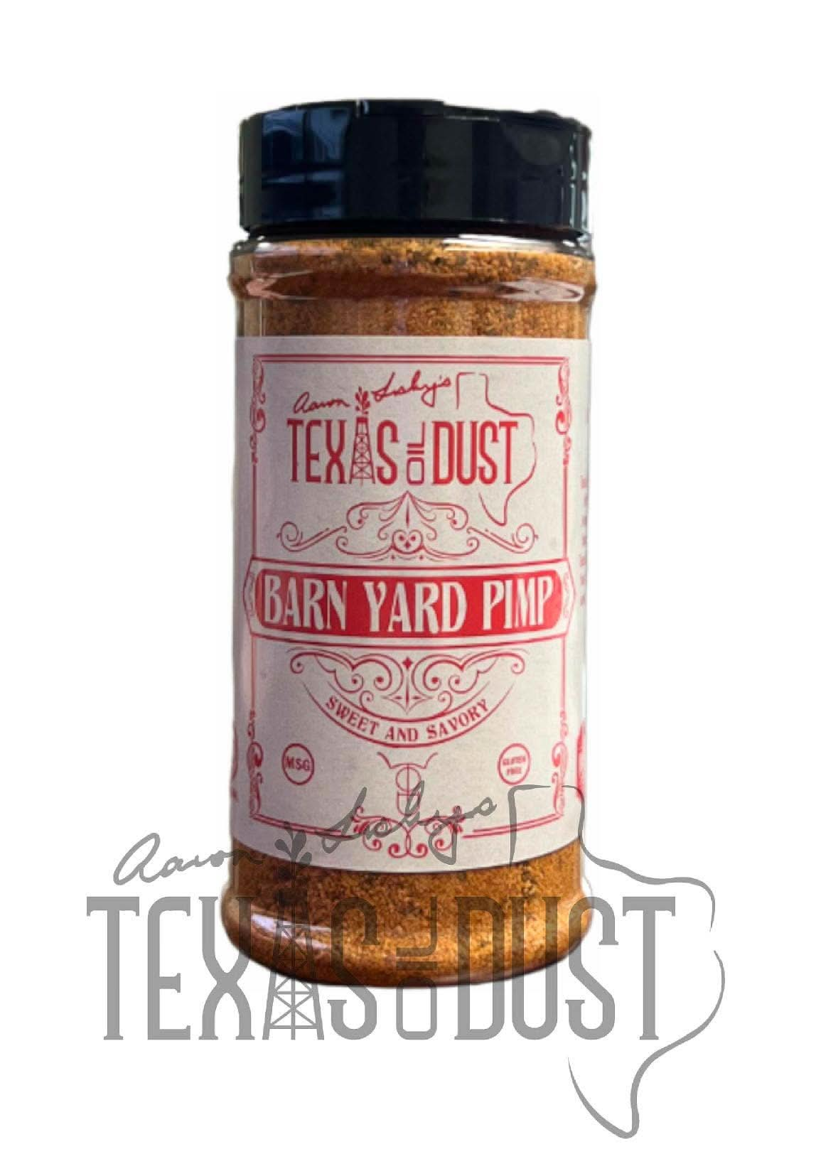 Barnyard Pimp Chicken Rub 12 oz shaker - Purpose + Passion Boutique