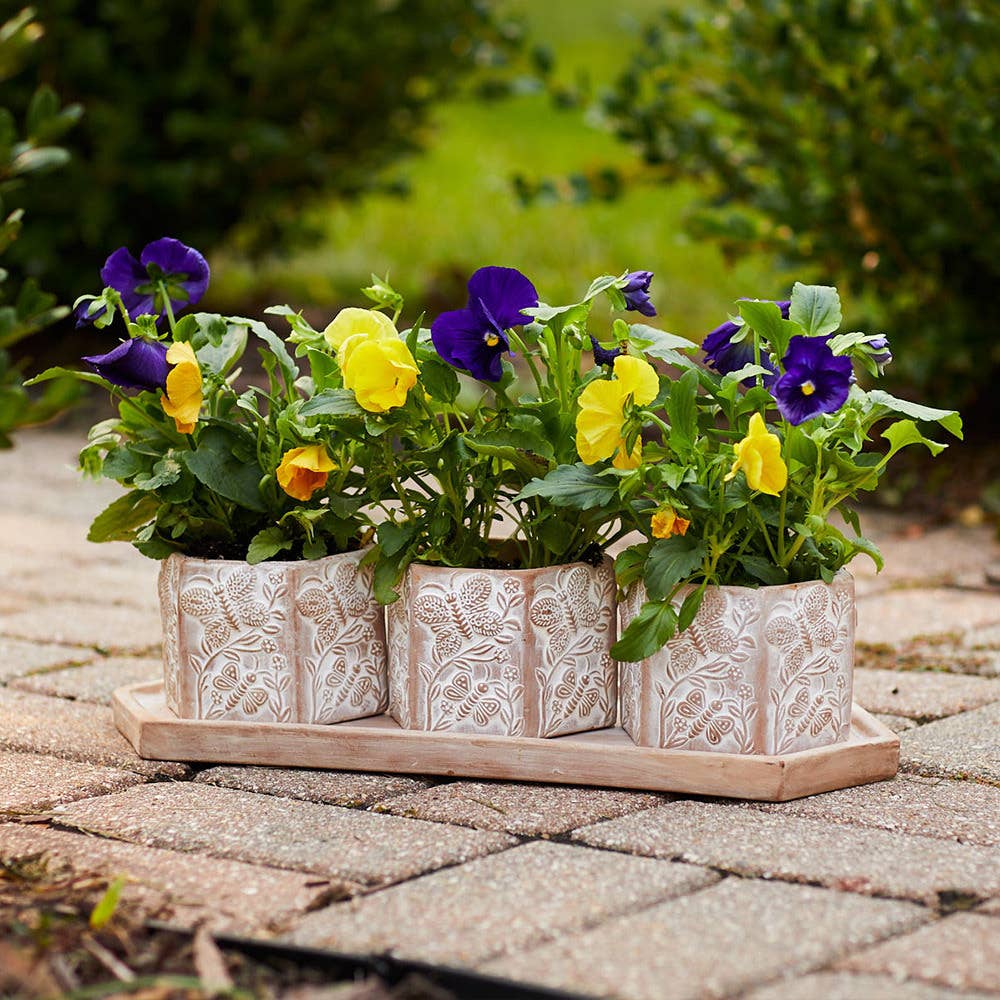 Basanta Meadow Planters - Set of 3 - Purpose + Passion Boutique