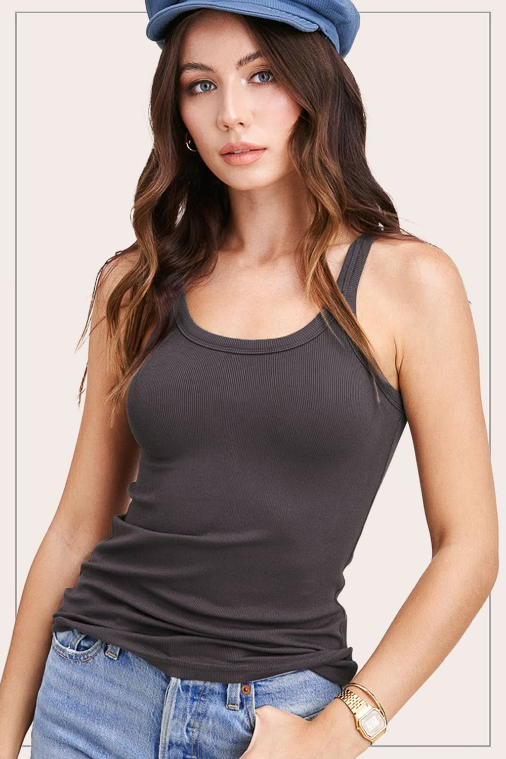 Basic Stretchy All Season Tank Top - Purpose + Passion Boutique