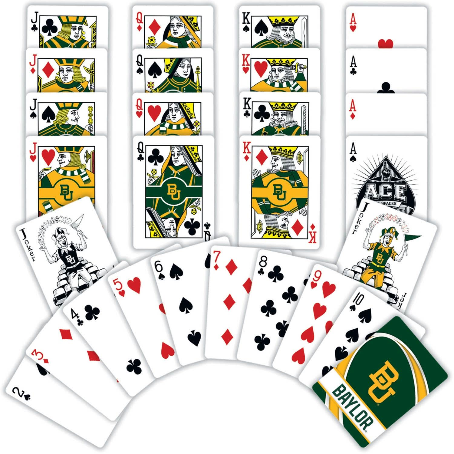 Baylor Bears Playing Cards - Purpose + Passion Boutique