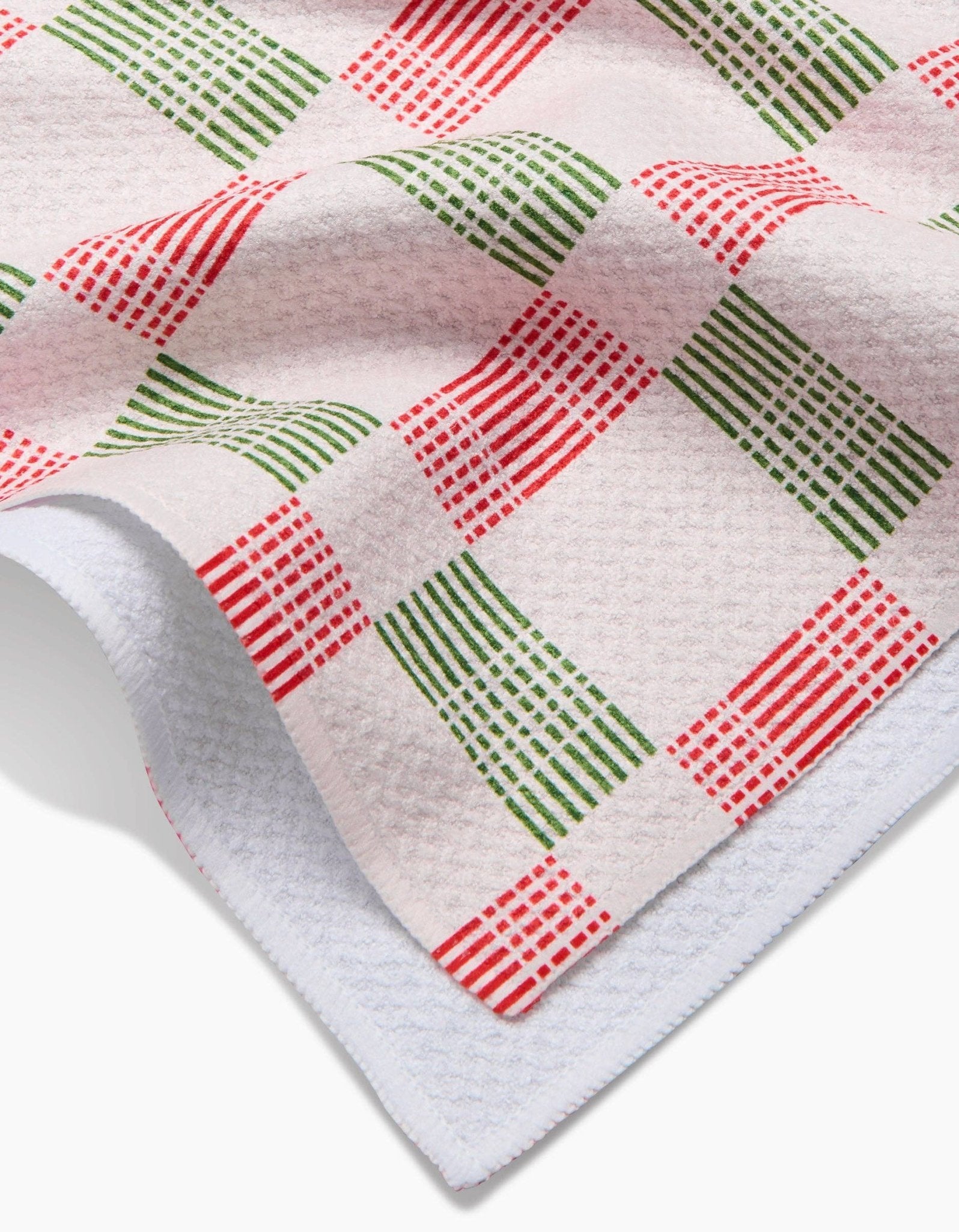 Be Merry Plaid Tea Towel - Purpose + Passion Boutique