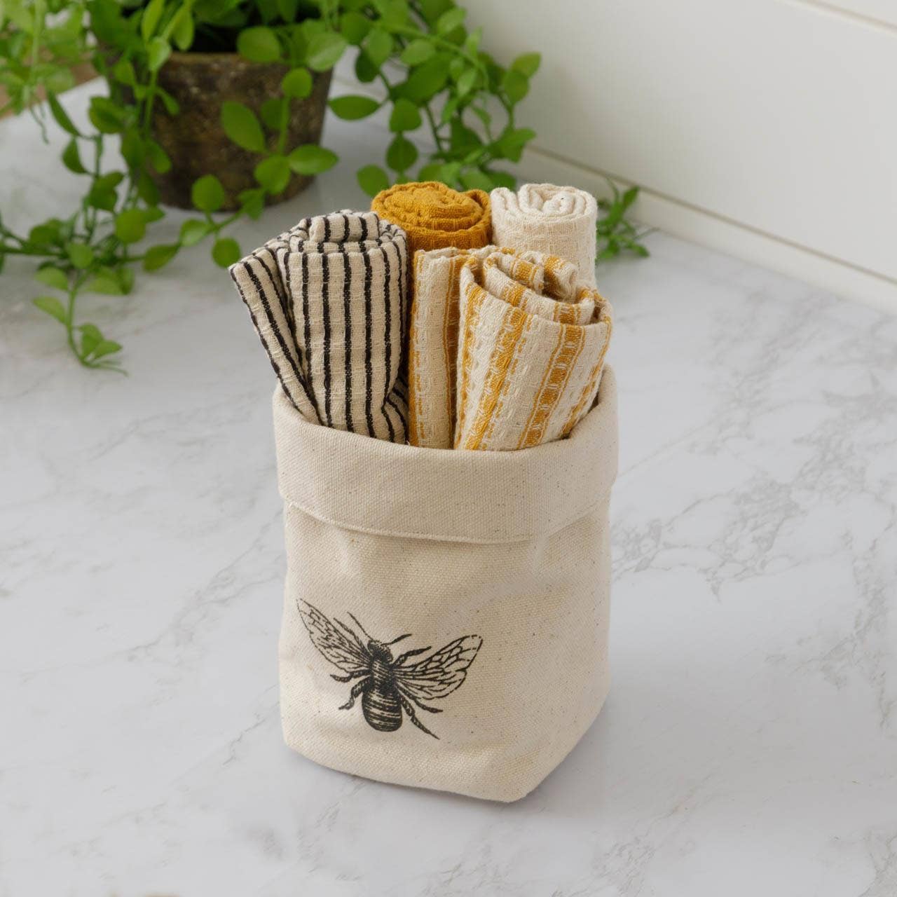 Bee Dish Cloth Set of 4 - Purpose + Passion Boutique