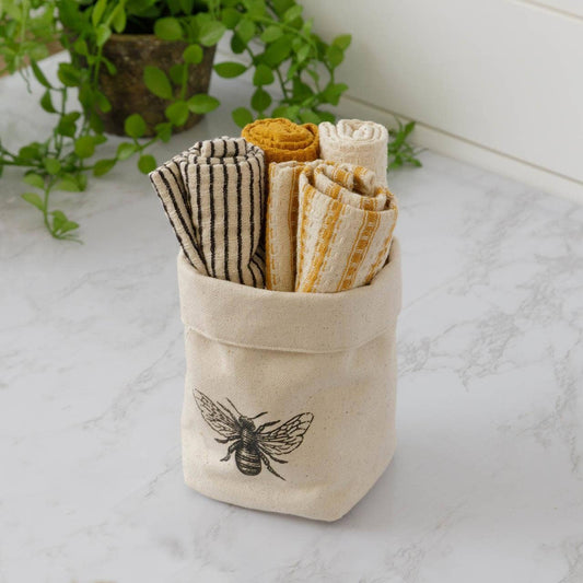 Bee Dish Cloth Set of 4 - Purpose + Passion Boutique