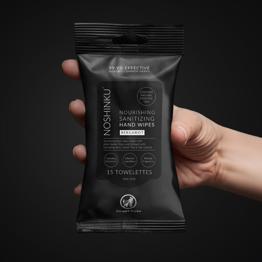 Bergamot Nourishing Hand Sanitizing Travel Wipes - Purpose + Passion Boutique