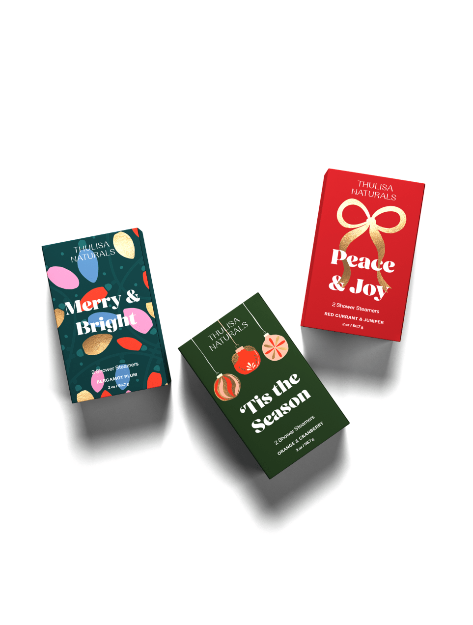 Bergamot Plum Shower Steamers (2pk) - Purpose + Passion Boutique