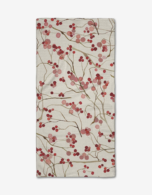 Berry Branches Bar Towel - Purpose + Passion Boutique