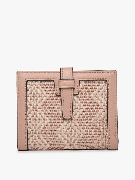 Bessie Canvas Wallet w/ Slip Closure - Purpose + Passion Boutique