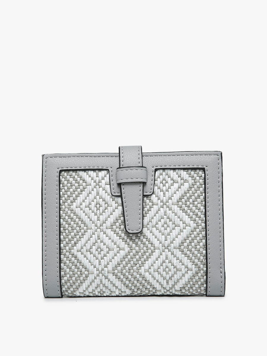 Bessie Canvas Wallet w/ Slip Closure - Purpose + Passion Boutique