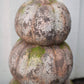 Three Pumpkin Concrete Stack