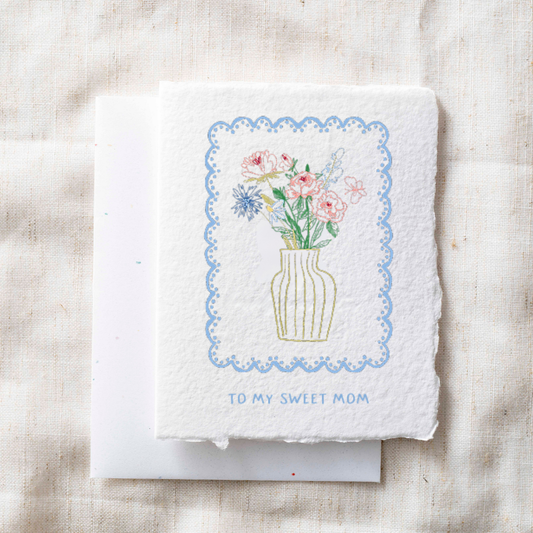 To My Sweet Mom Card
