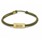 Proverbs 31:25, Be Brave Cord Bracelet