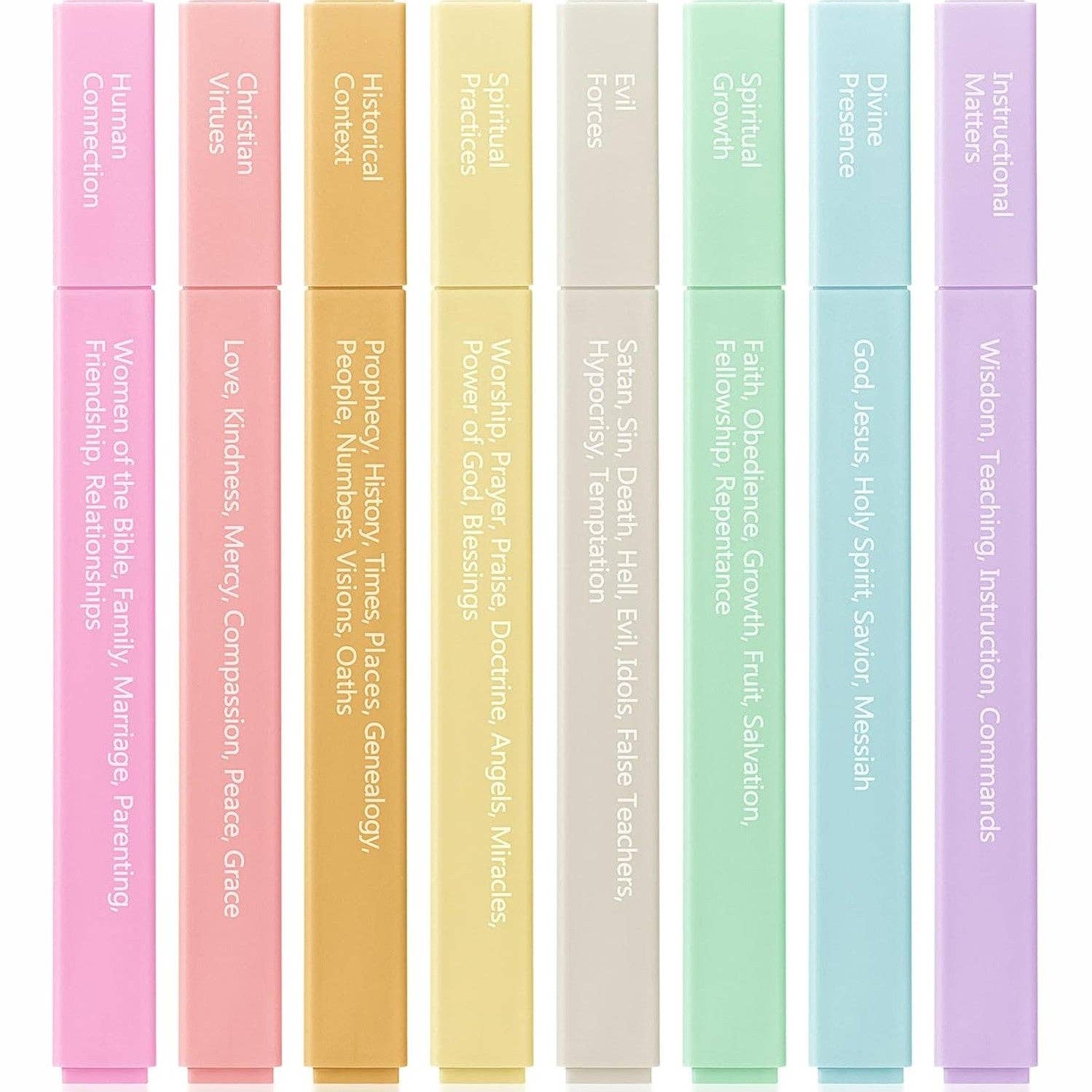 Bible Highlighters with Color - Coding System - Purpose + Passion Boutique