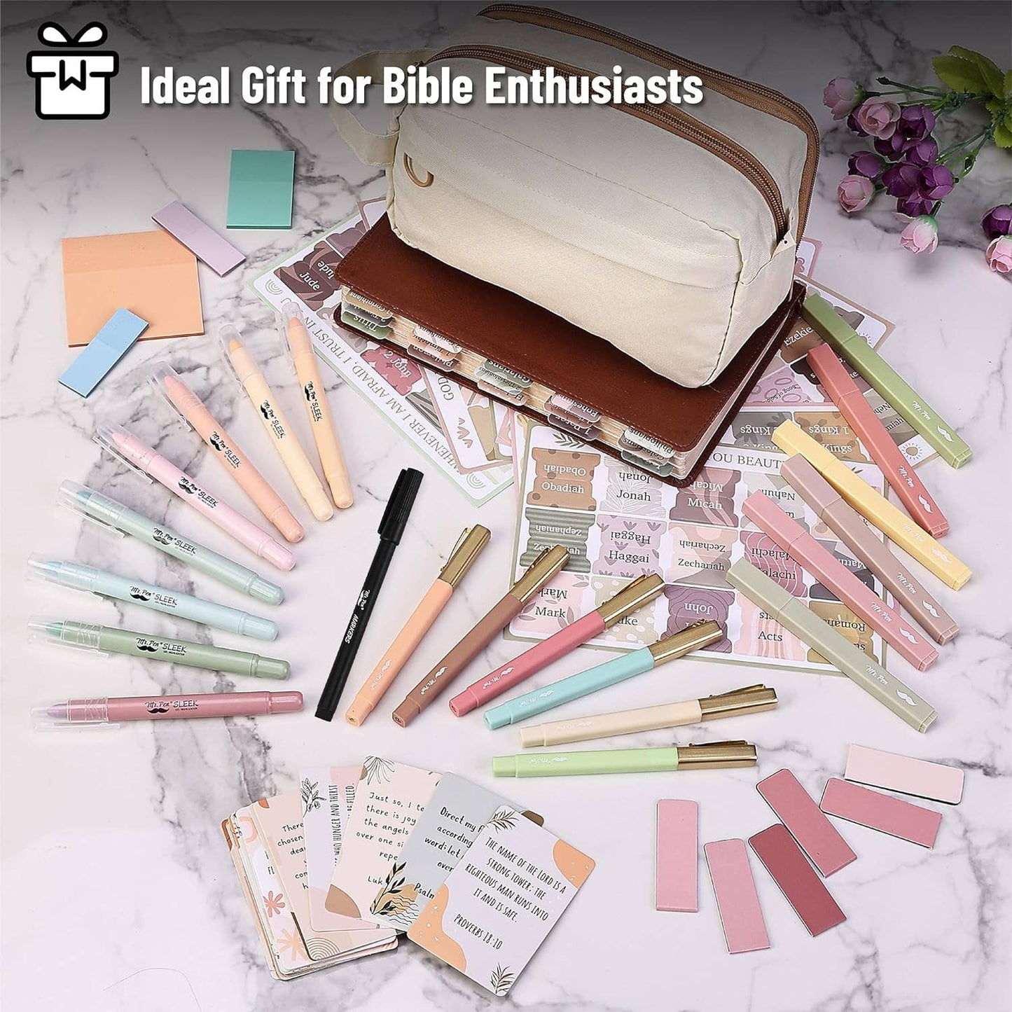 Bible Journaling Kit with 20 Prayer Cards - Purpose + Passion Boutique