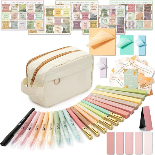 Bible Journaling Kit with 20 Prayer Cards - Purpose + Passion Boutique
