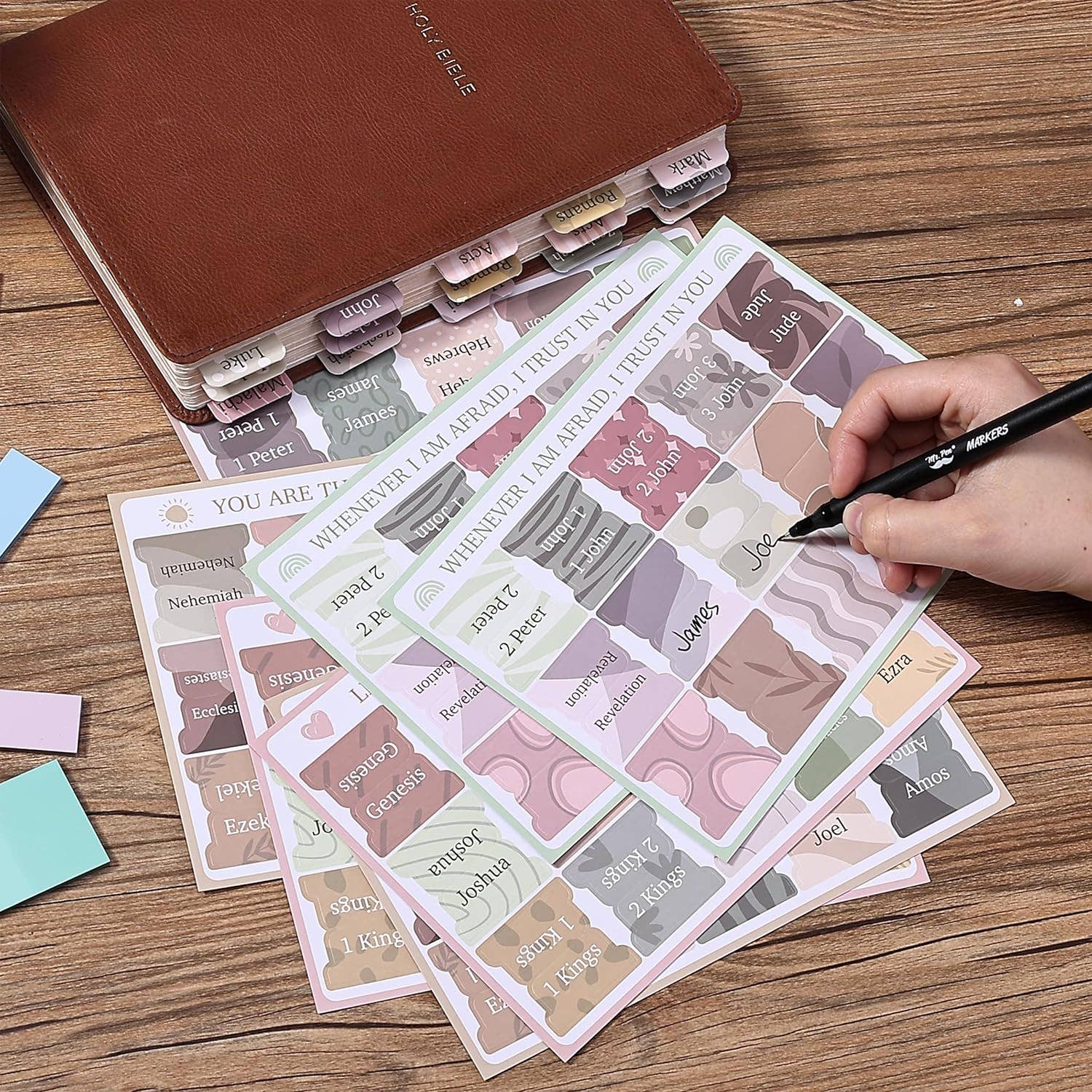 Bible Journaling Kit with 20 Prayer Cards - Purpose + Passion Boutique