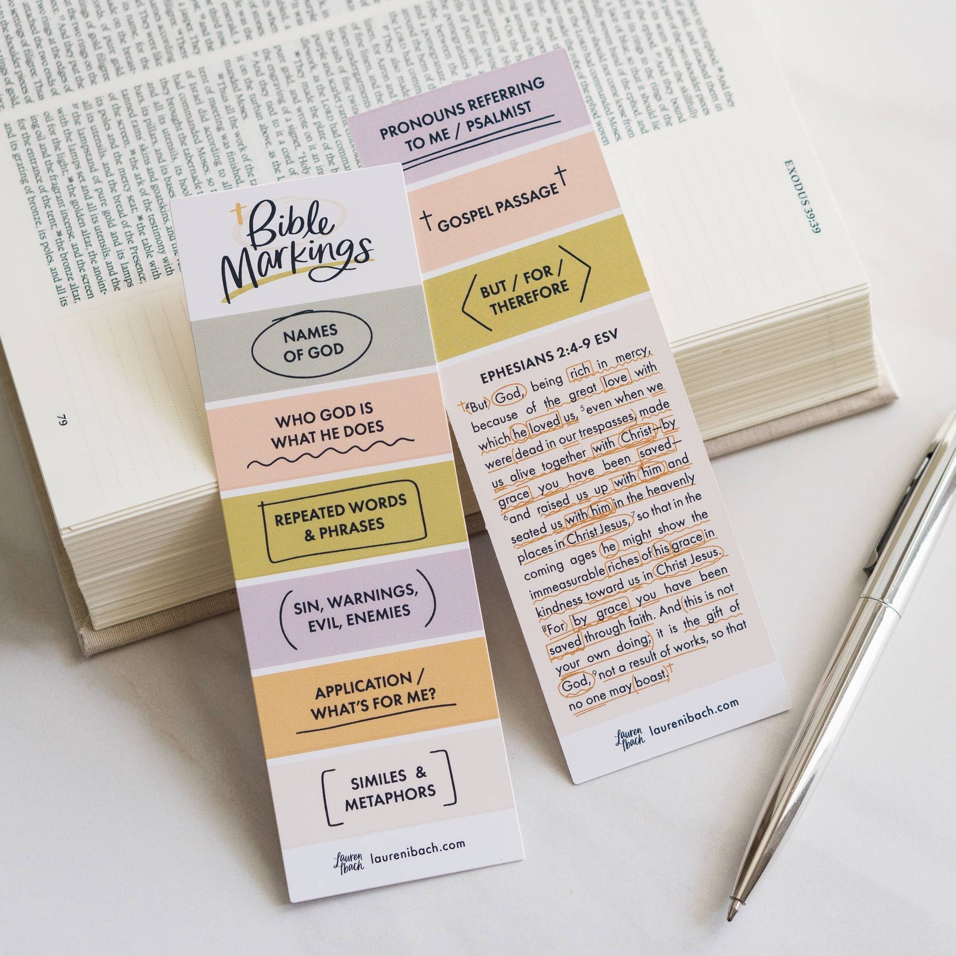 Bible Marking Bookmark - Purpose + Passion Boutique