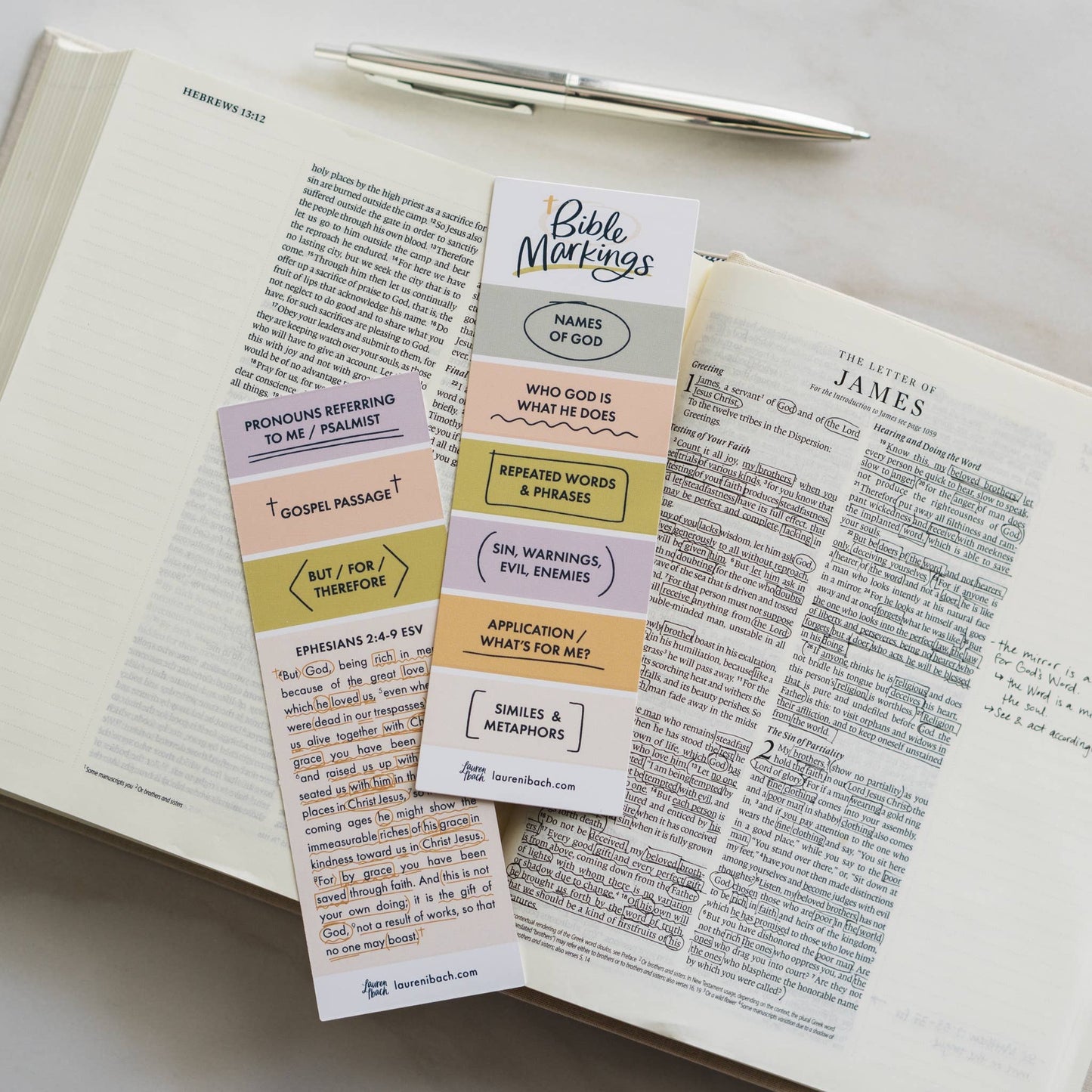 Bible Marking Bookmark - Purpose + Passion Boutique