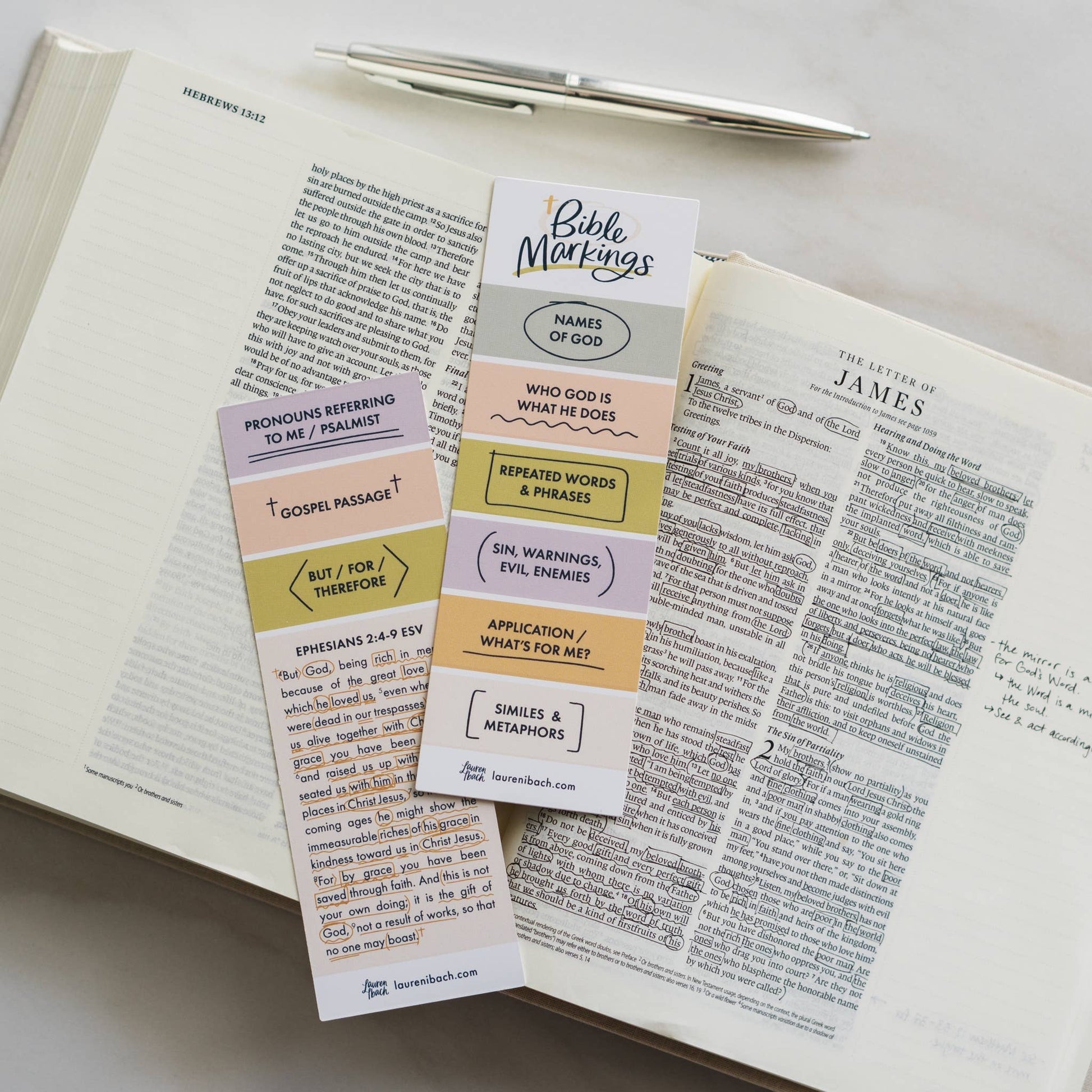 Bible Marking Bookmark - Purpose + Passion Boutique