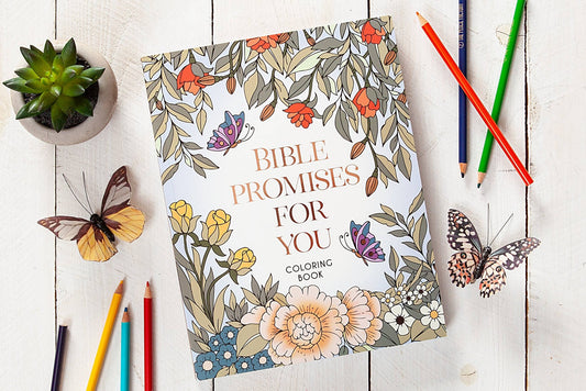 Bible Promises for You Coloring Book - Purpose + Passion Boutique