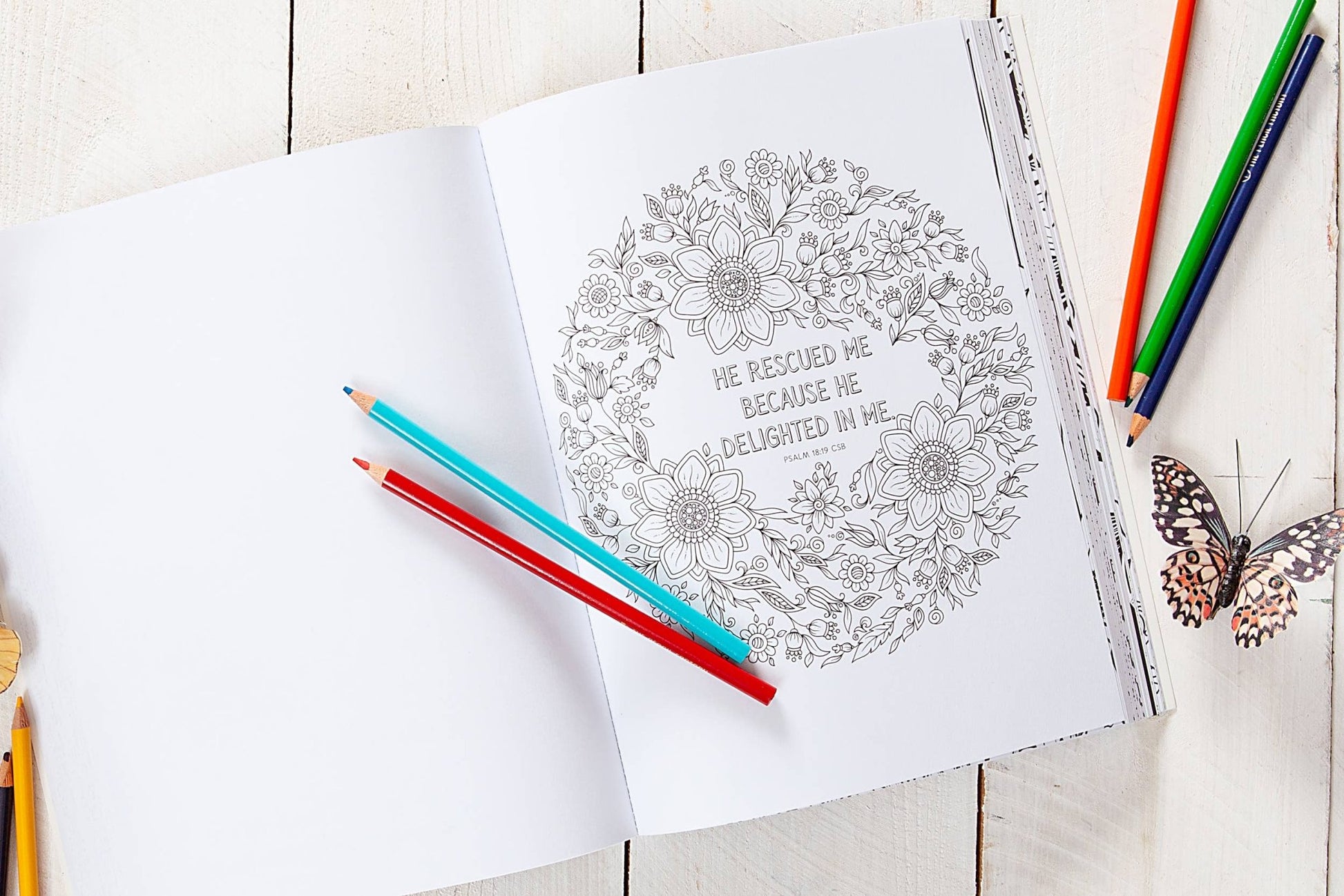 Bible Promises for You Coloring Book - Purpose + Passion Boutique