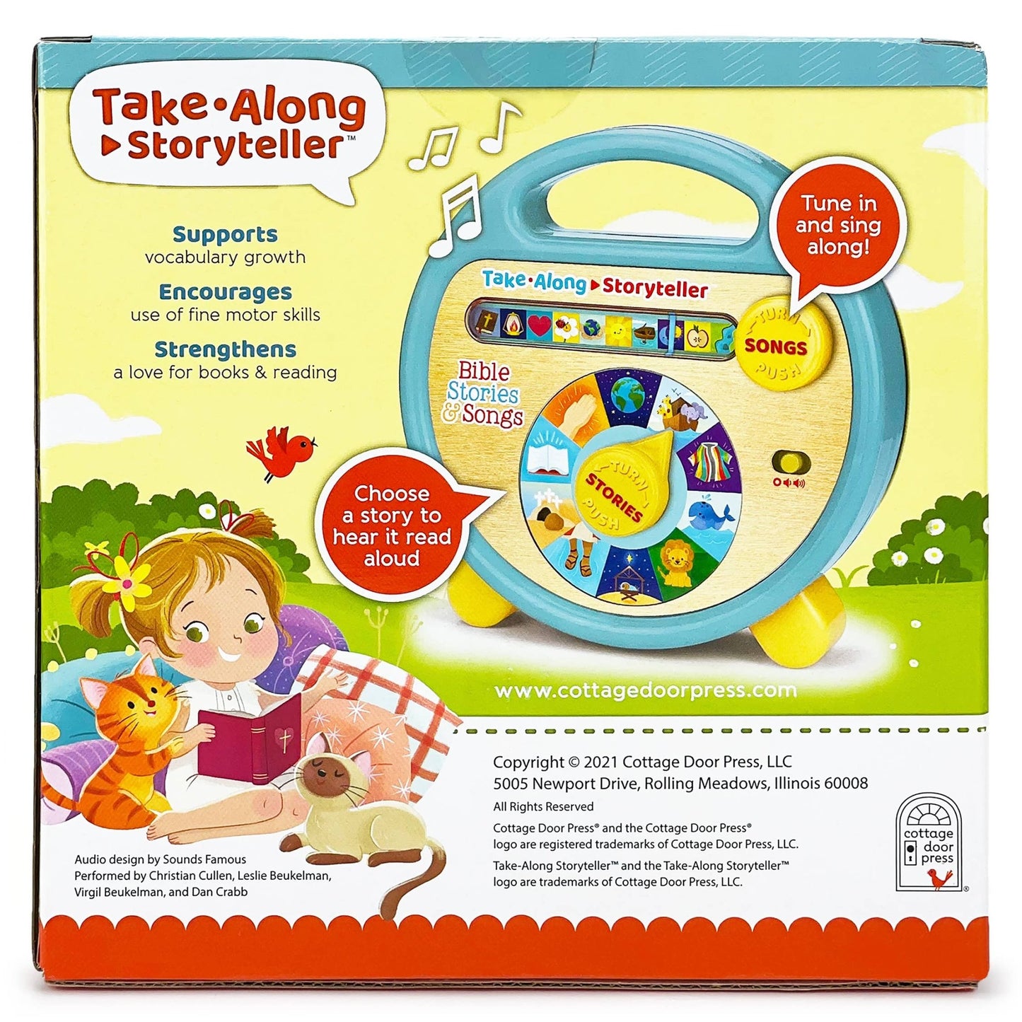 Bible Stories and Songs Music Player & Storyteller Book Set - Purpose + Passion Boutique