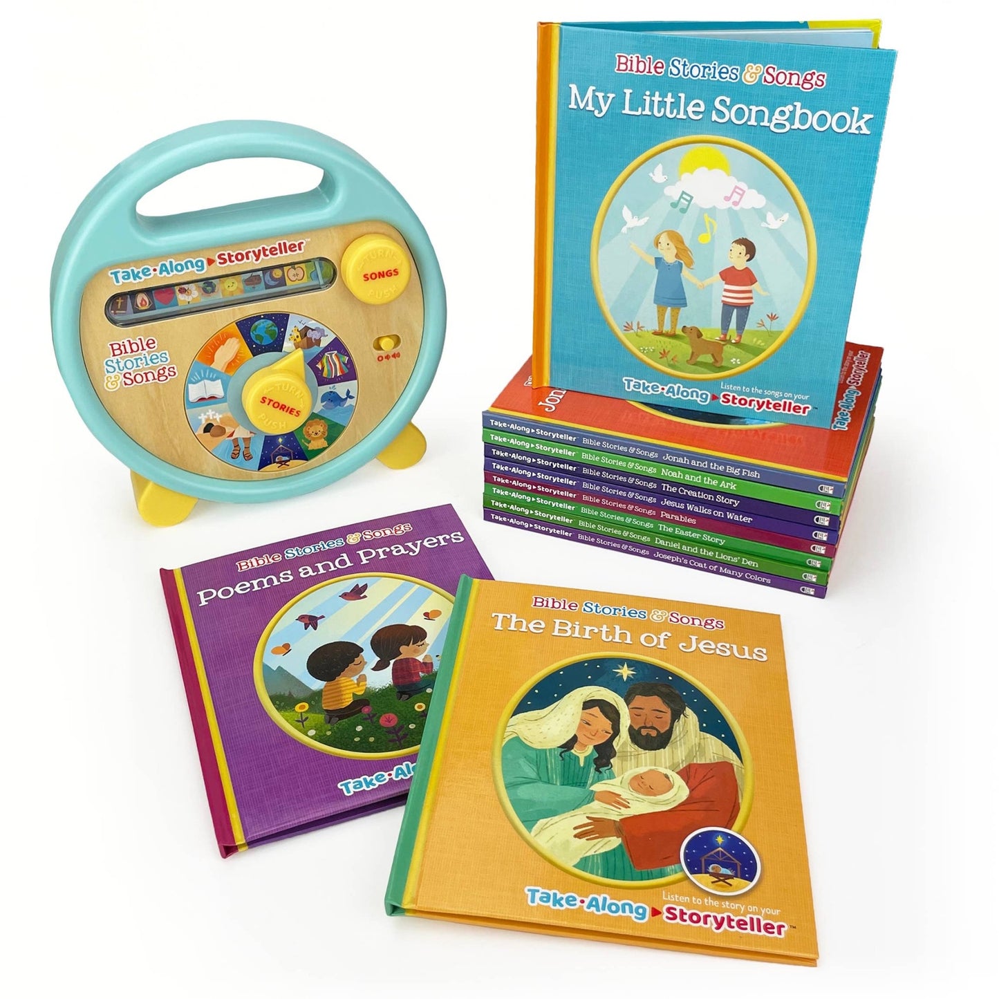 Bible Stories and Songs Music Player & Storyteller Book Set - Purpose + Passion Boutique