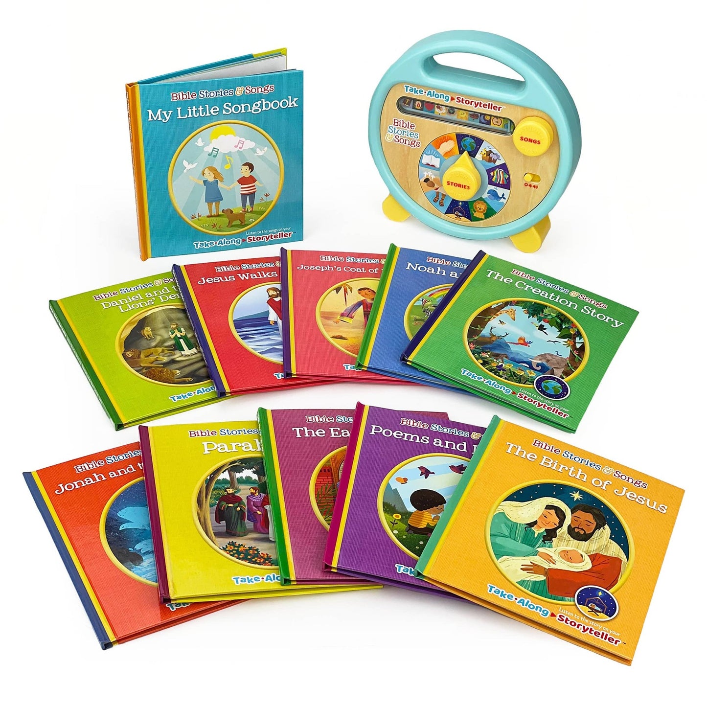 Bible Stories and Songs Music Player & Storyteller Book Set - Purpose + Passion Boutique