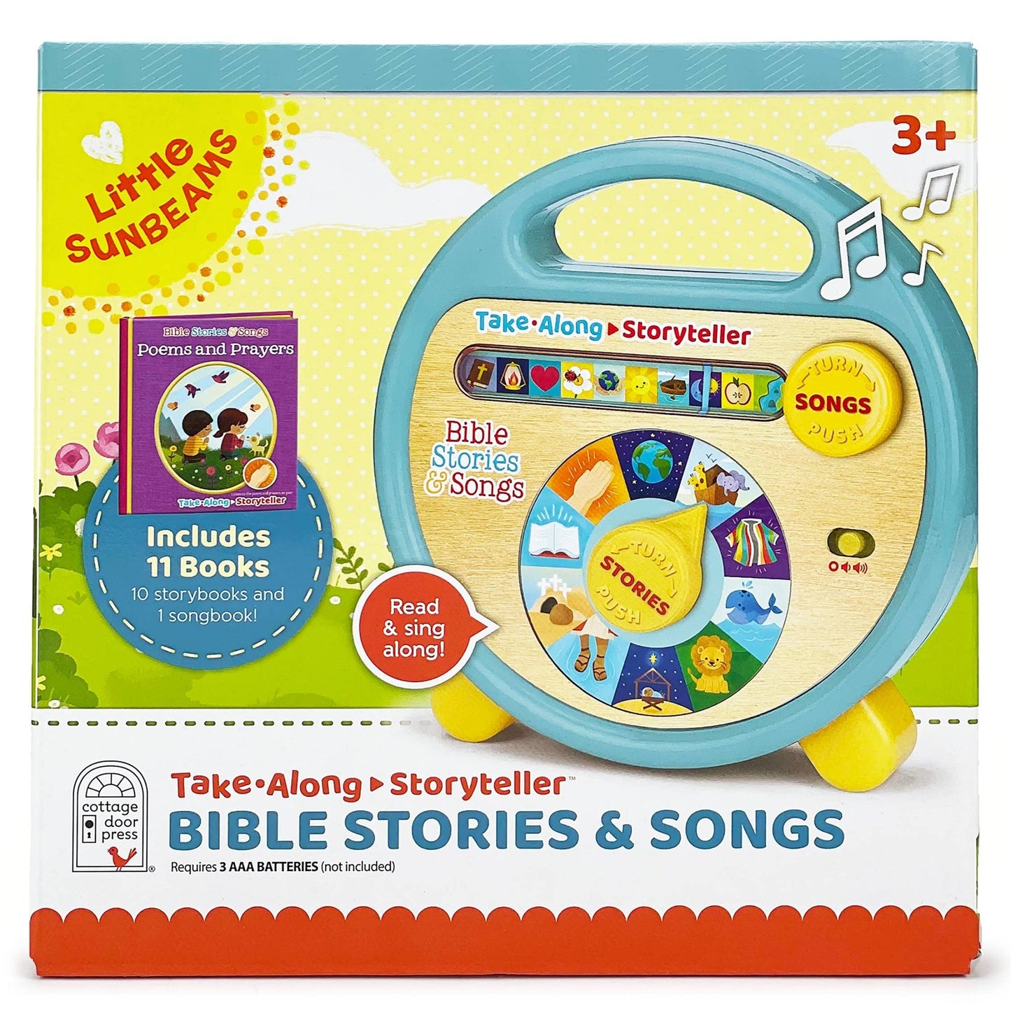 Bible Stories and Songs Music Player & Storyteller Book Set - Purpose + Passion Boutique