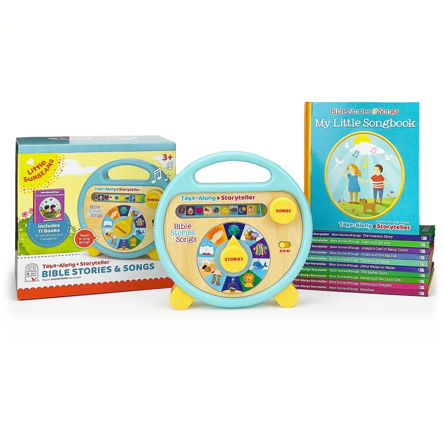 Bible Stories and Songs Music Player & Storyteller Book Set - Purpose + Passion Boutique