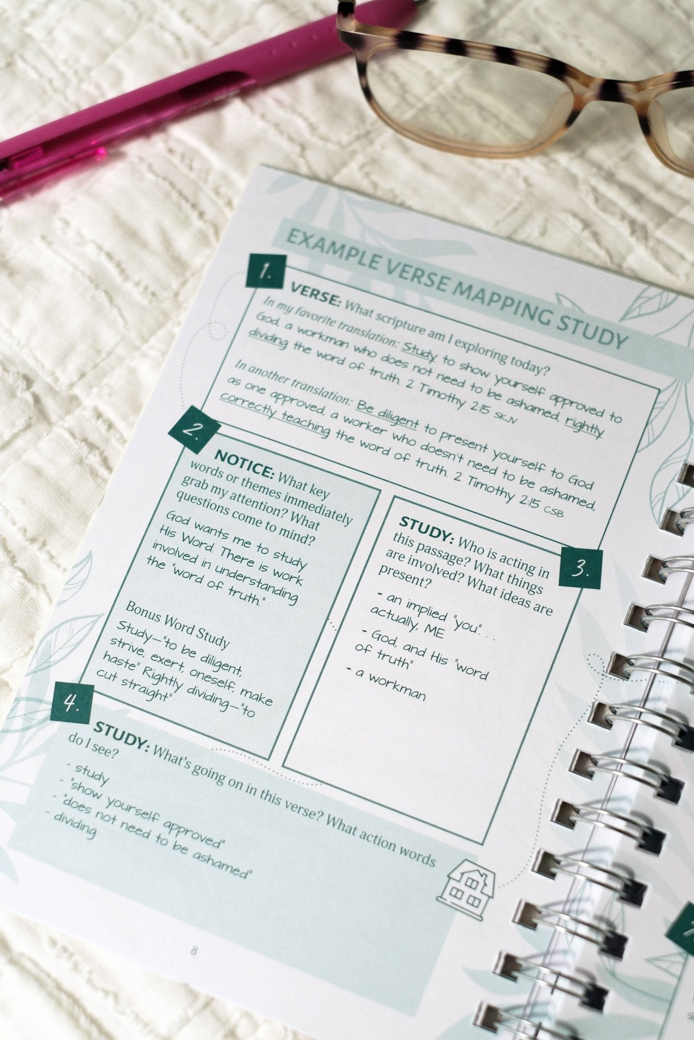 Bible Study Collective: Verse Mapping Journal - Purpose + Passion Boutique