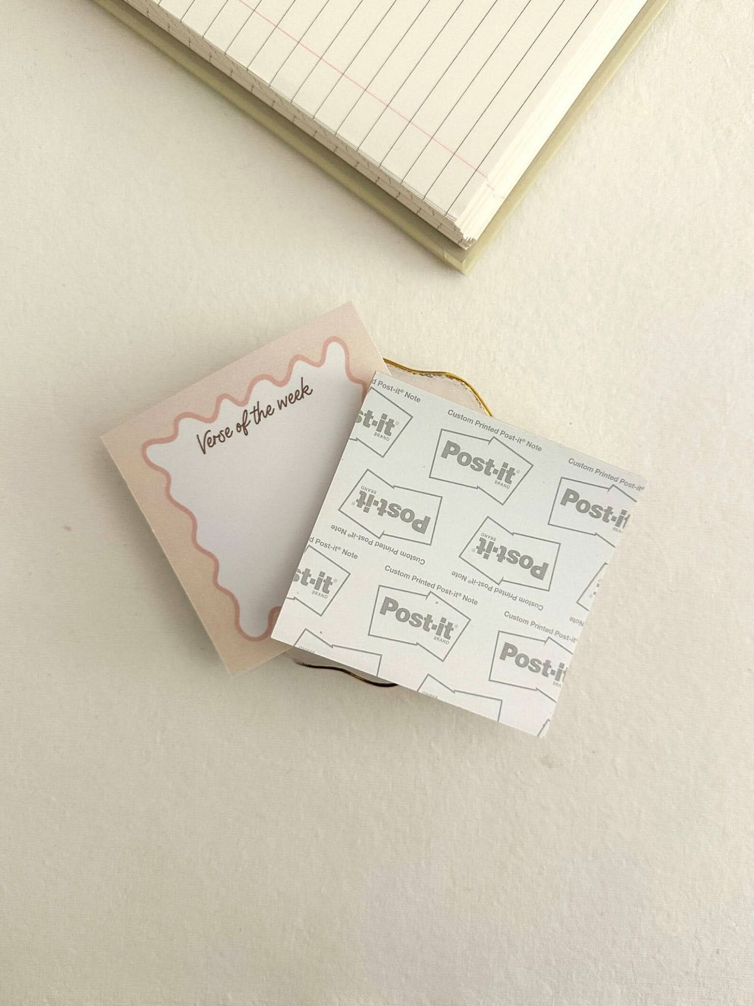 Bible Verse of the Week Sticky Notepad - Purpose + Passion Boutique