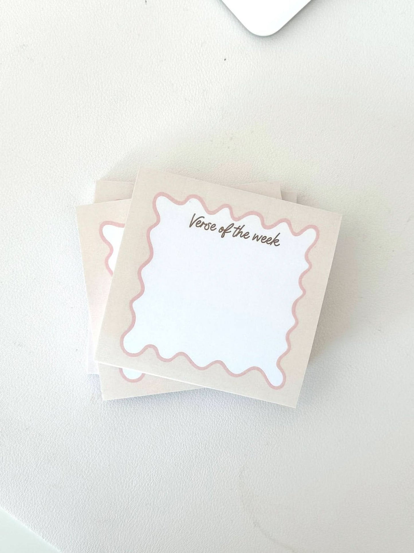 Bible Verse of the Week Sticky Notepad - Purpose + Passion Boutique