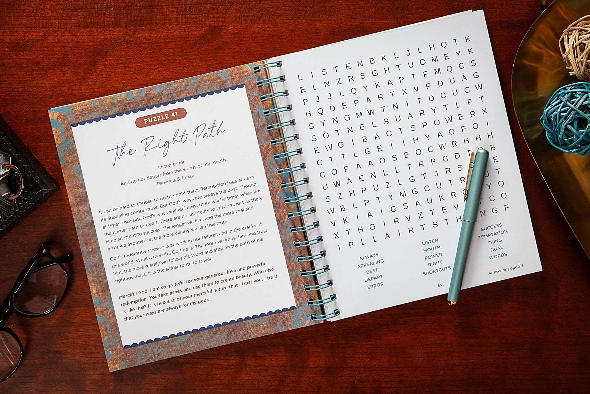 Bible Word Search Devotional - Proverbs - Purpose + Passion Boutique
