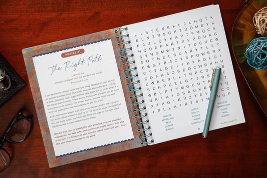 Bible Word Search Devotional - Proverbs - Purpose + Passion Boutique